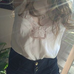 VINTAGE Victoria's Secret Slip Top